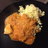 Ovnbagt kylling i cremet tomatsauce 3