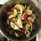 lækker LCHF ratatouille