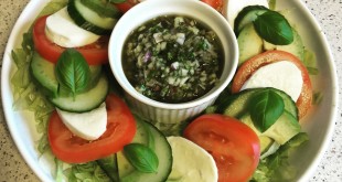 lækker LCHF tomatsalat