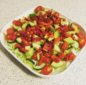 lækker og hurtig lchf avokado-salat