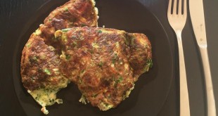 omelet med pølser