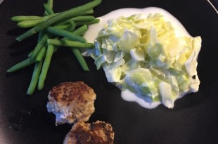 Stuvet hvidkål LCHF udgave
