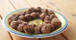 Spicy meatballs i ovnen