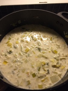 LCHF porresuppe
