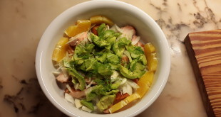 Salat med Laks, avocado og appelsin (liberal LCHF)